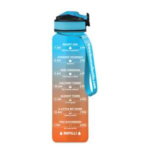 Bottiglia Steel Bottle ORANGE&BLUESKY 1 Litro